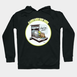 Sweet Animals: A Long Way Home - Coming Soon - Cute Turtle - A Funny Silly Retro Vintage Style Hoodie